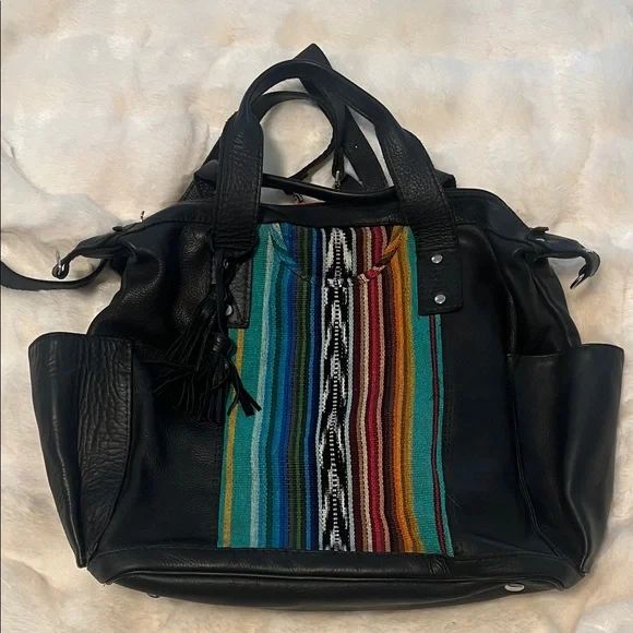 Nena & Co. Black OG CDB with Multicolor Stripes - Picture 1 of 8